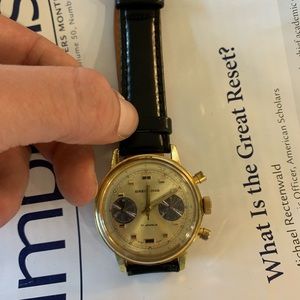 Men’s vintage Breitling  Valjoux 7733 Chronograph